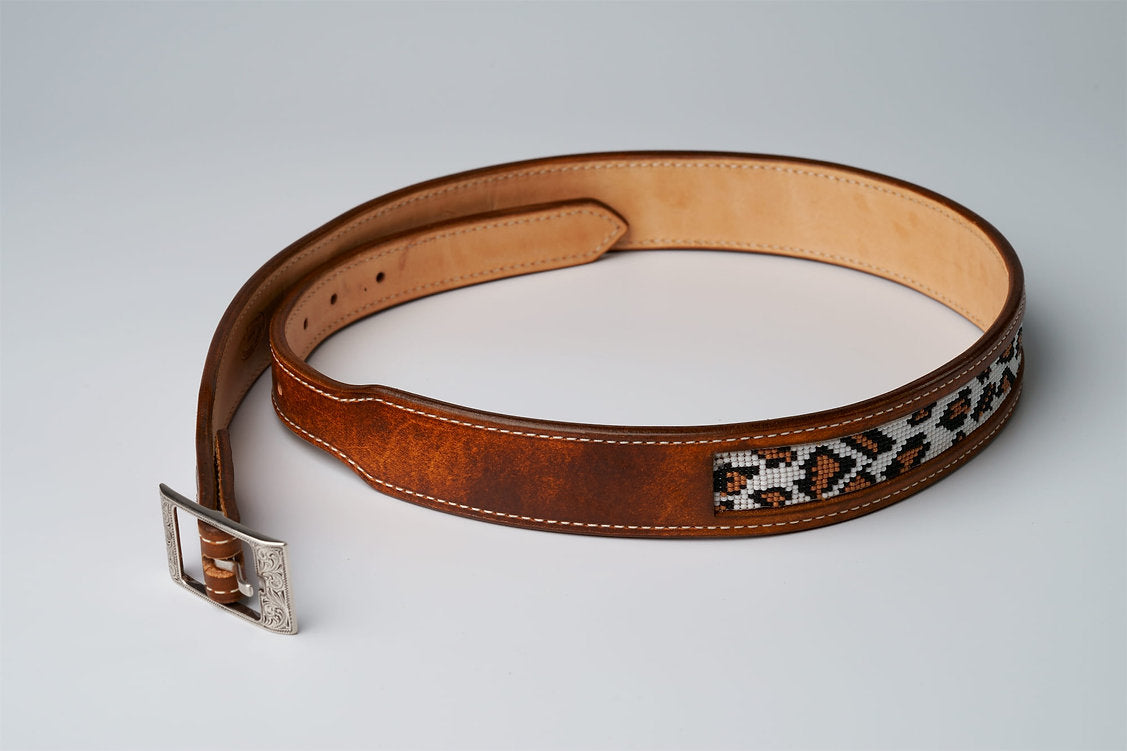 beaded-leather-belt