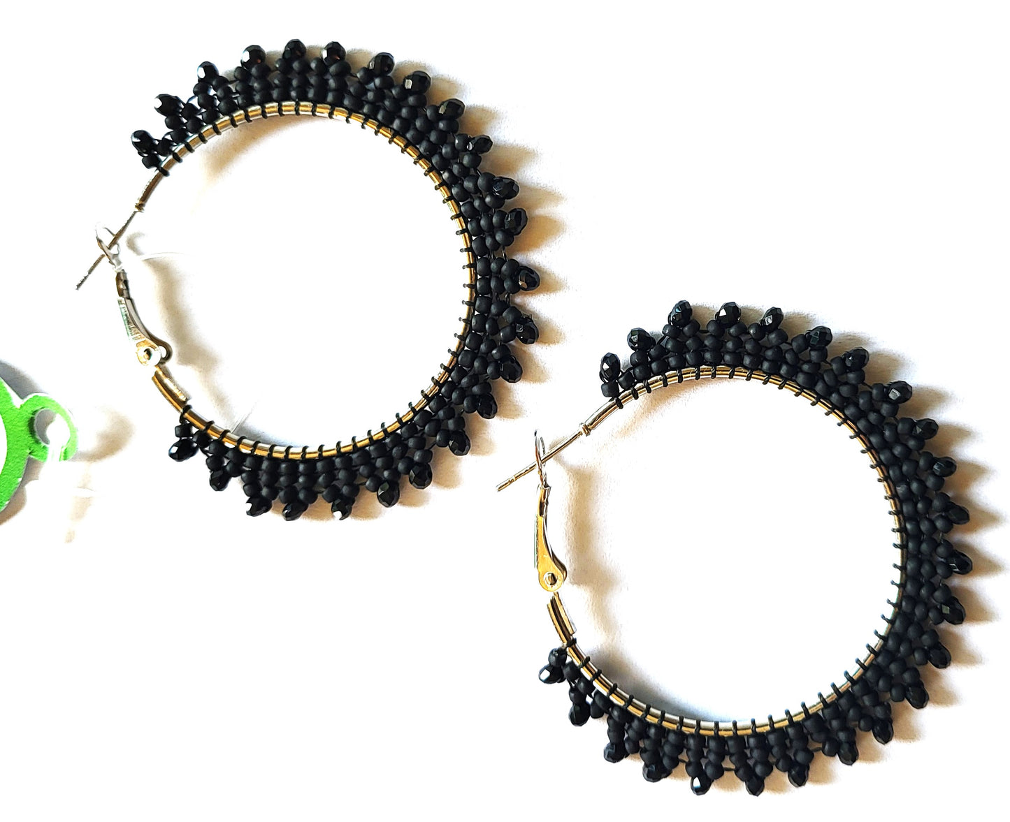 Wheel Hoop Earrings