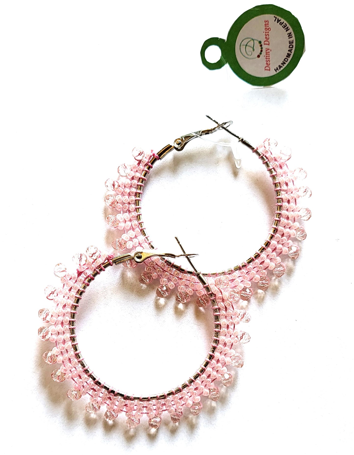 Wheel Hoop Earrings